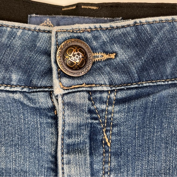 Democracy Straight Leg Jean Women’s 16 Stretch Blue Denim "Ab"solution B1560BB00 - Picture 4 of 13